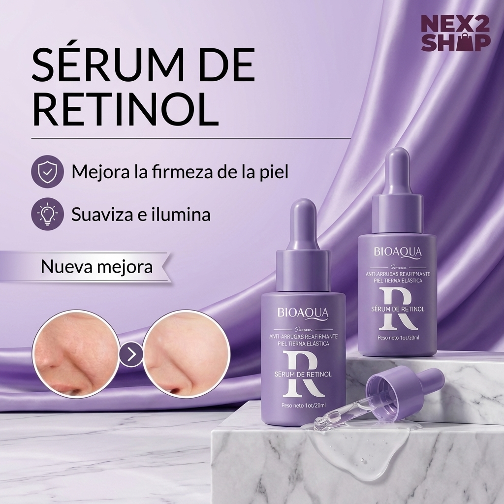 Sérum Antiedad Retinol + Ácido Hialurónico