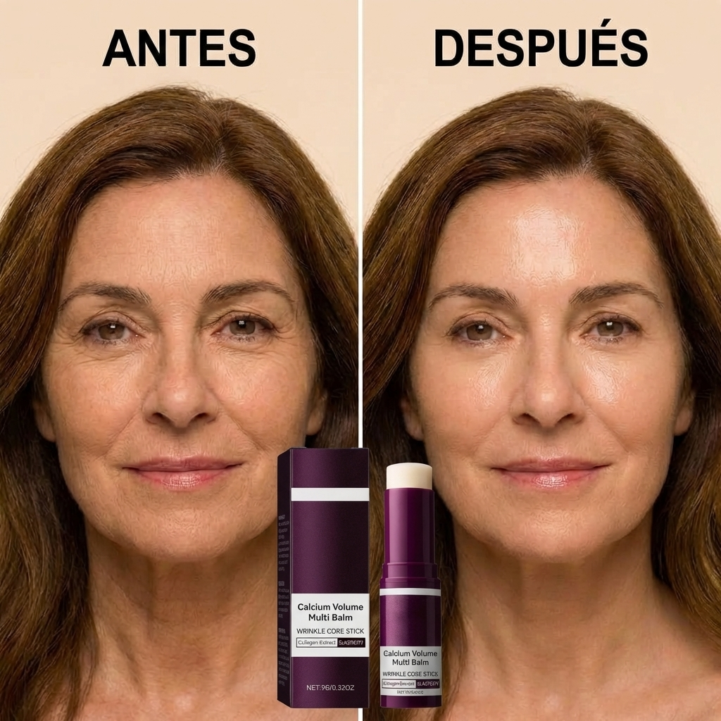 Bálsamo Antiedad de Calcio · Antiarrugas + Ojeras + Firmeza