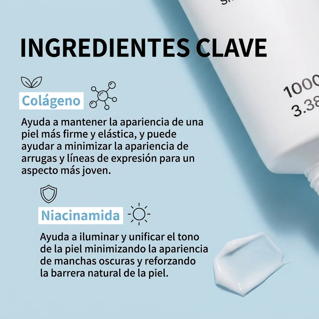 Crema Facial Hidratante Coreana — Fórmula Rejuvenecedora 1+1 GRATIS