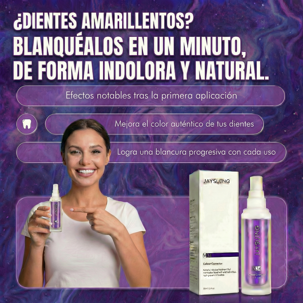 Blanqueador Dental v34 Colour Corrector / Promoción 1 + 1 Limitada