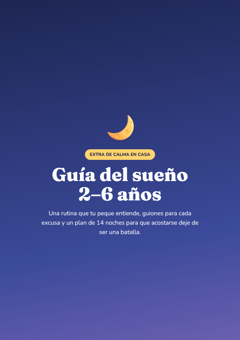 Guía del sueño 2–6 años