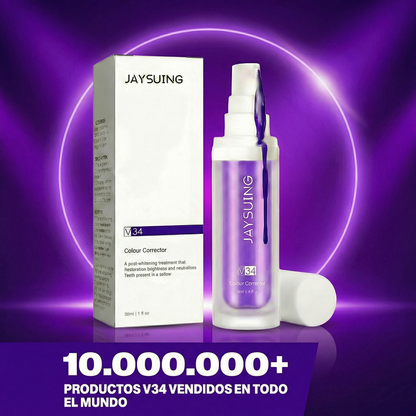 Blanqueador Dental v34 Colour Corrector / Promoción 1 + 1 Limitada